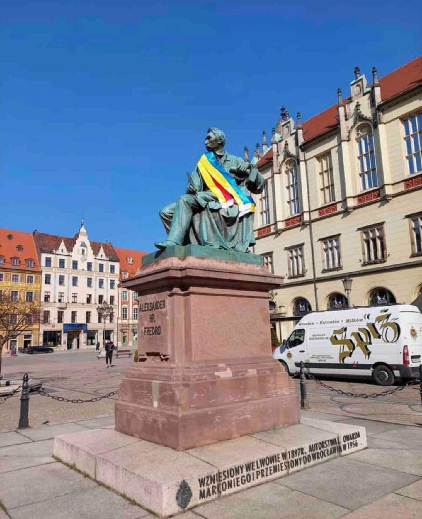 Ferienwohnung Rynek Pod Fredra Breslau Exterior foto